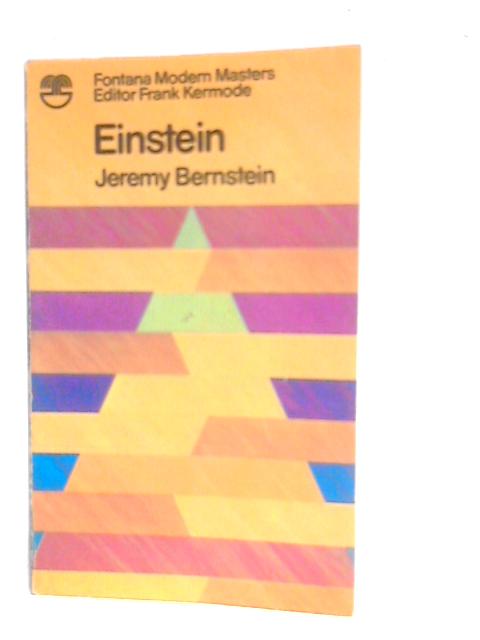 Einstein par Jeremy Bernstein