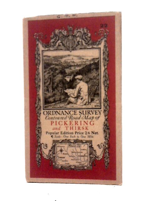 Ordnance Survey Contoured Road Map [One-inch Popular Edition], sheet 22, Pickering and Thirsk. By [Ordnance Survey]