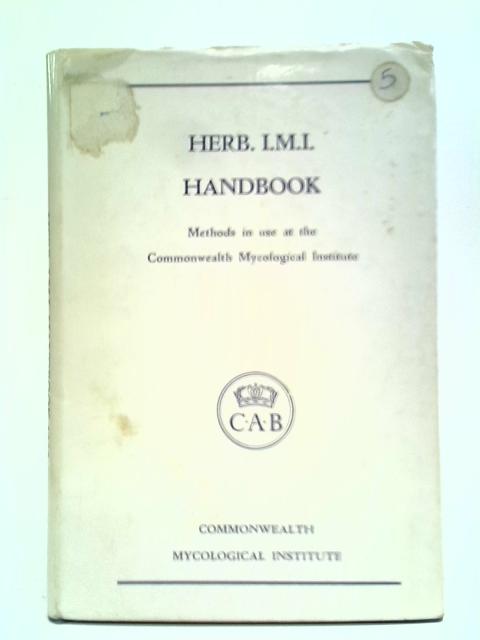 Herb I. M. I. Handbook By Stated