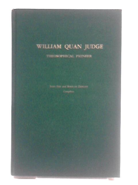 William Quan Judge 1851 - 1896 By Sven Eek