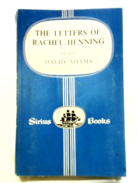 The Letters Of Rachel Henning (Sirius Books) By Rachel Henning