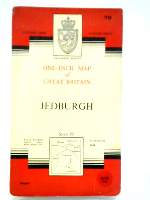 Ordnance Survey One-Inch Map Sheet 70: Jedburgh By Unstated