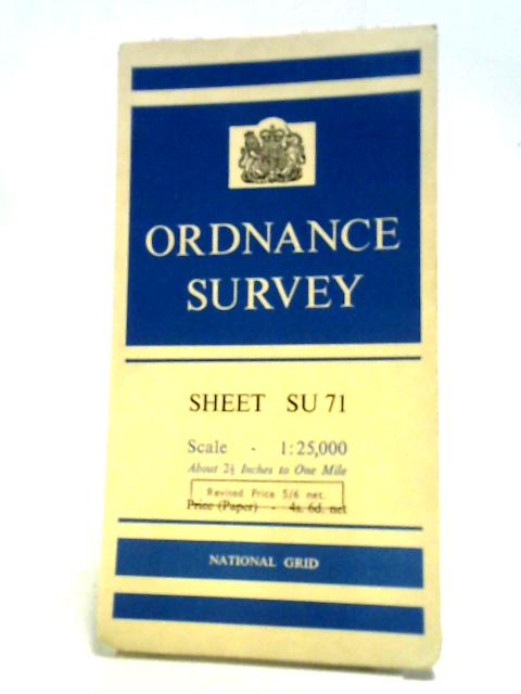 Ordnance Survey Sheet SU 71 von Ordnance Survey