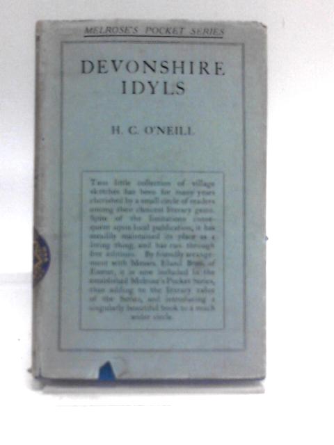 Devonshire Idyls By H. C. O'Neill