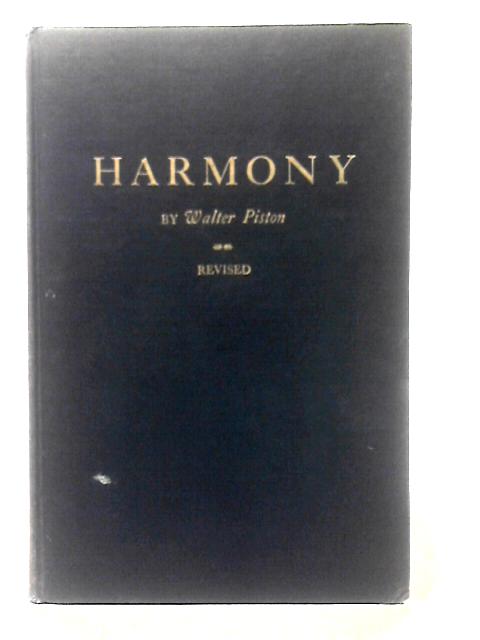 Harmony von Walter Piston