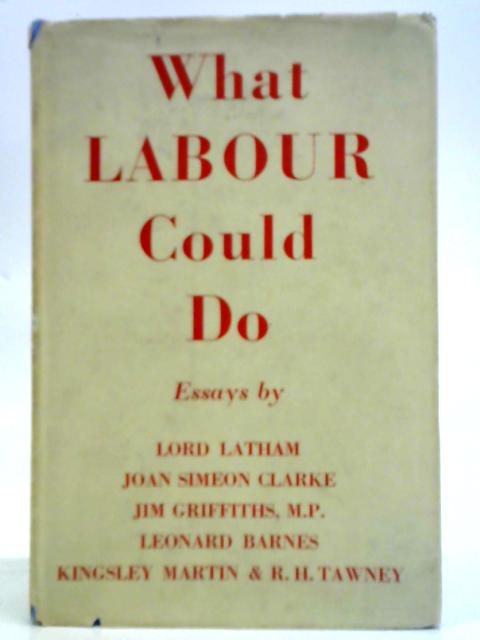 What Labour Could Do von Various