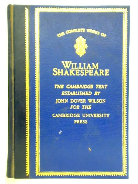 The Complete Works of Williams Shakespeare By William Shakespeare