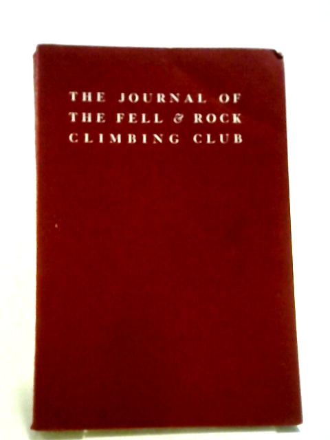 The Journal of the Fell & Rock Climbing Club of the English Lake District. No 59 By N. J. Soper (Ed)