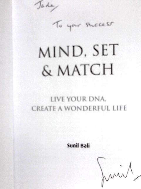 Mind, Set, Match By Sunil Bali