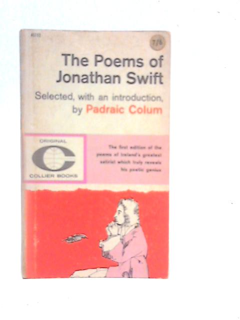 The Poems of Jonathan Swift By Padraic Colum