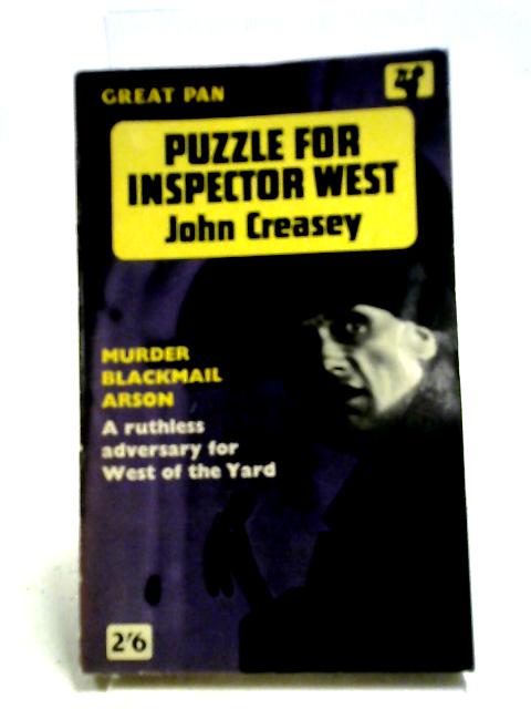 Puzzle for Inspector West par John Creasey