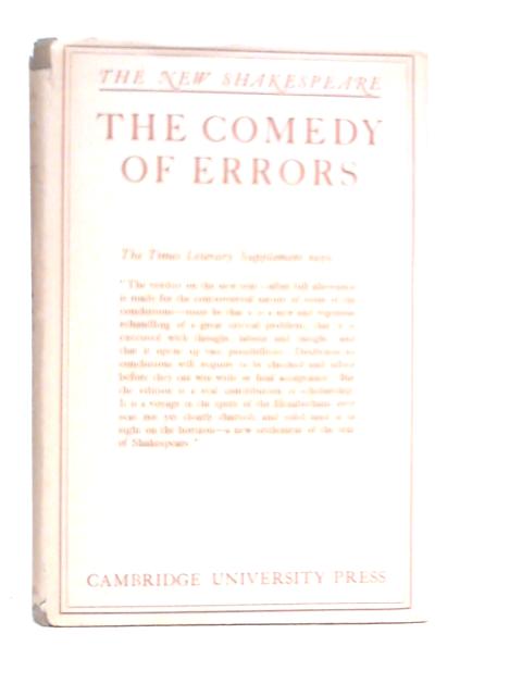 The Comedy of Errors By William Shakespeare