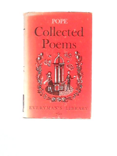 Alexander Pope's Collected Poems By Alexander Pope Bonamy Dobree (Ed.)