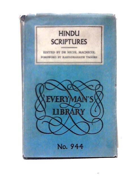 Hindu Scriptures By Nicol MacNicol