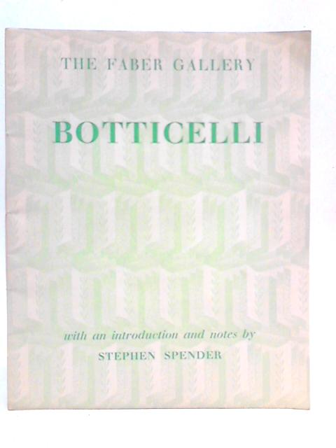 Botticelli von Stephen Spender