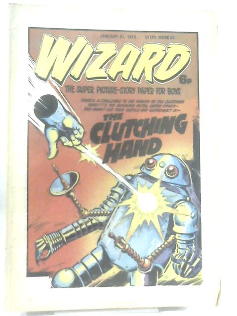 Wizard: The Super Picture-Story Paper for Boys January 21 1978 von Anon