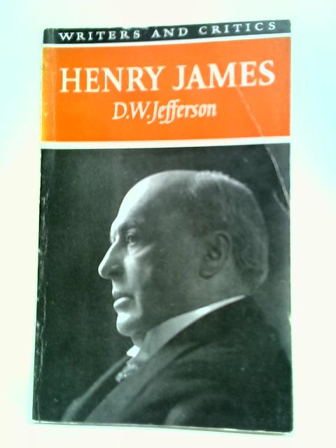 Henry James par D. W. Jefferson