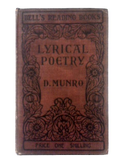 Lyrical Poetry for Boys & Girls von David Munro