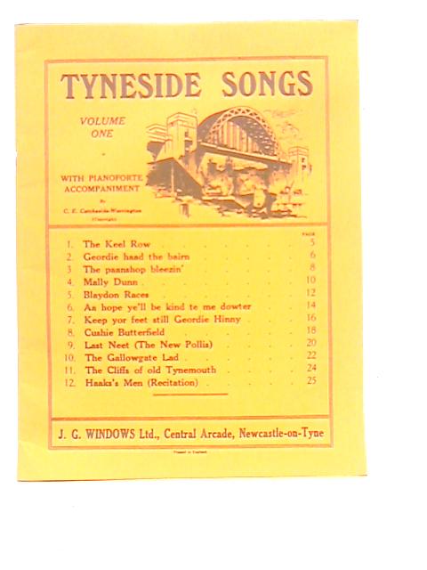 Tyneside Songs Volume One