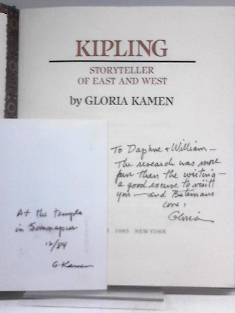 Kipling, Stoyteller of East and West von Gloria Kamen