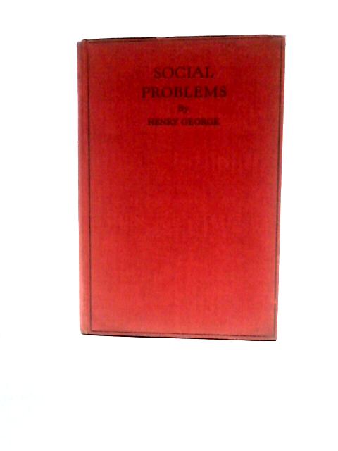 Social Problems von Henry George