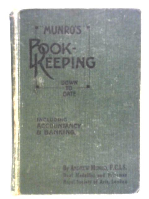 Munro's Book Keeping By Andrew Munro