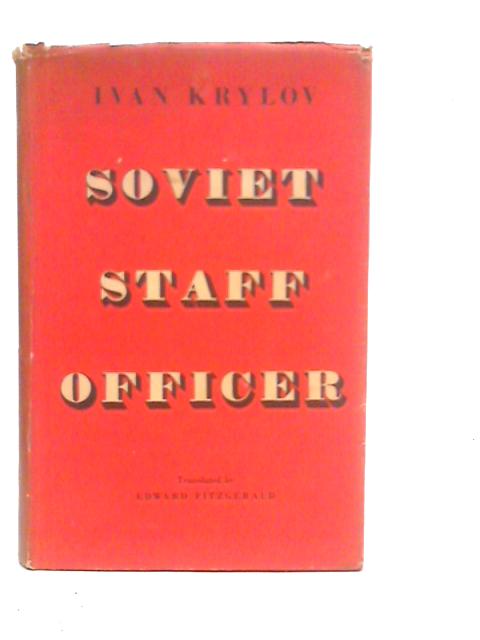 Soviet Staff Officer By Ivan Krylov