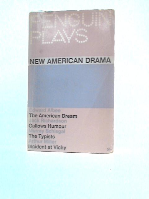 New American Drama (Penguin Plays) By Charles Marowitz