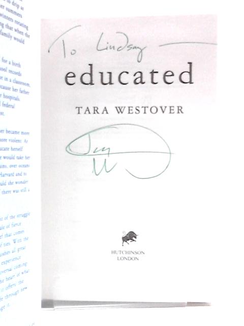 Educated By Tara Westover