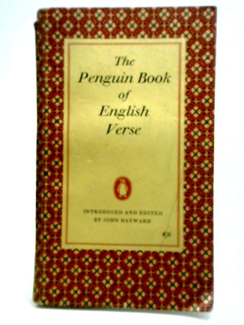 The Penguin Book Of English Verse By John Hayward