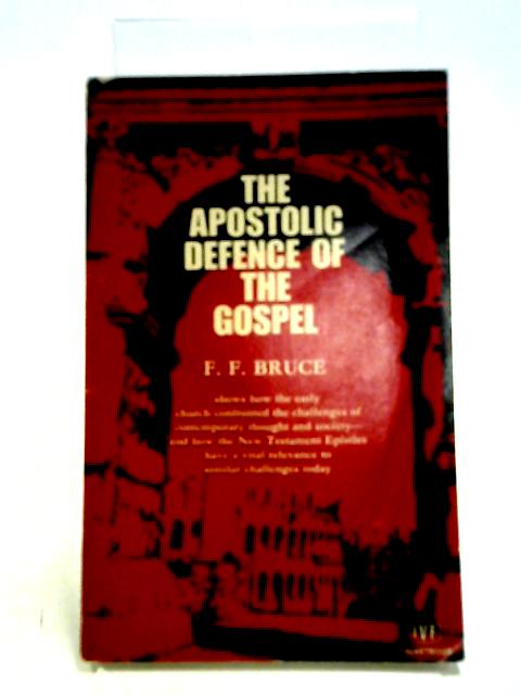 Apostolic Defence of the Gospel (Pocket Books) By Frederick Fyvie Bruce