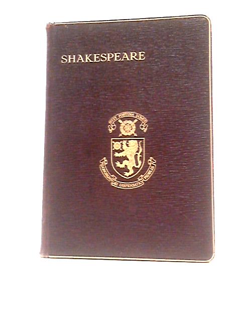 Mr. William Shakespeares Comedies, Histories, Tragedies, & Sonnets By William Shakespeare