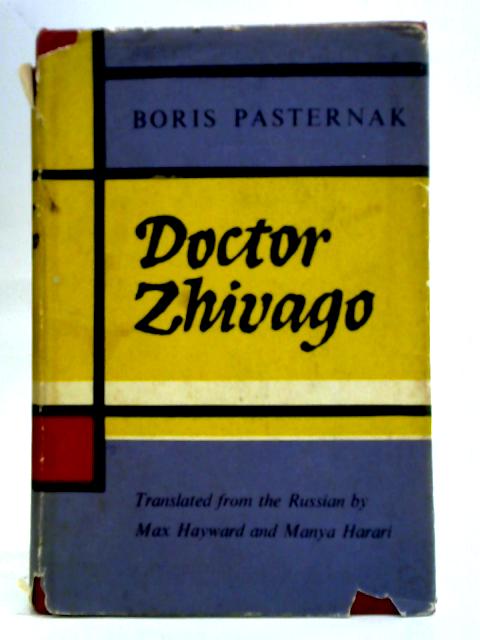 Doctor Zhivagot By Boris Pasternak