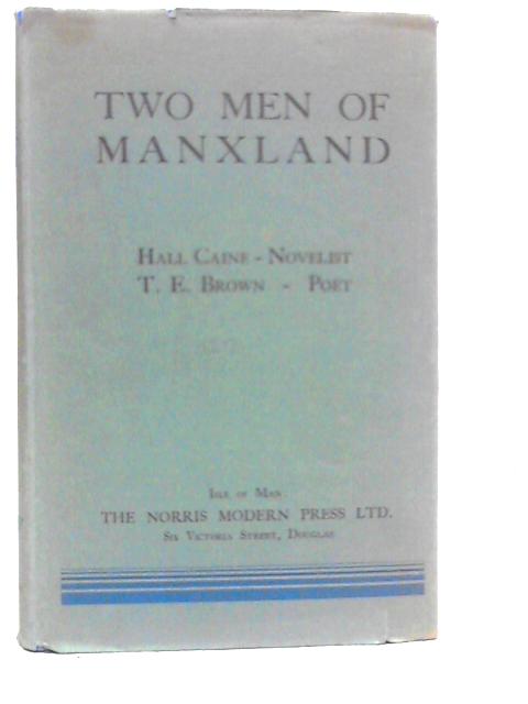 Two Men of Manxland By Samuel Norris