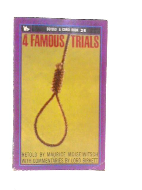 Four Famous Trials By Maurice Moiseiwitsch