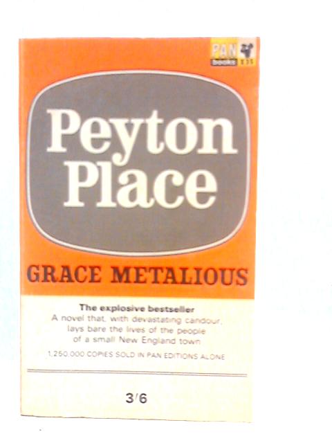 Peyton Place par Grace Metalious