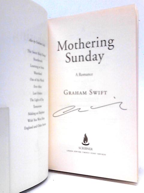 Mothering Sunday von Graham Swift