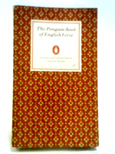 The Penguin Book of English Verse By John Hayward