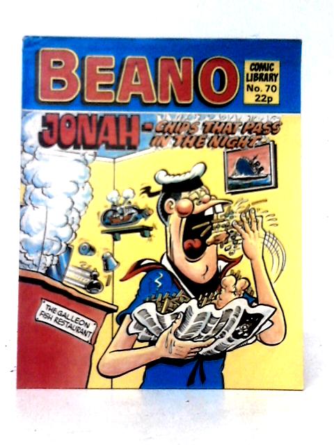 Beano Comic Library No.70. Jonah - Chips that Pass in the Night par D. C. Thomson