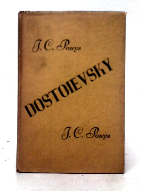 Dostoievsky By John Cowper Powys
