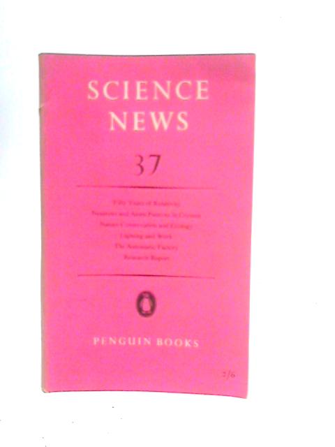 Science News - 37 von A.W.Haslett (Edt.)