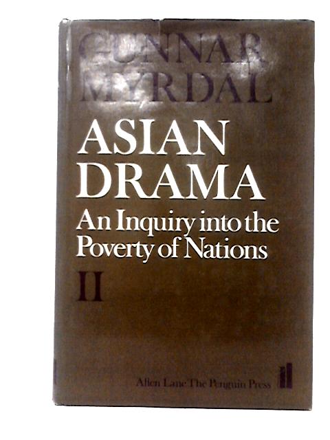 Asian Drama By Gunnar Myrdal