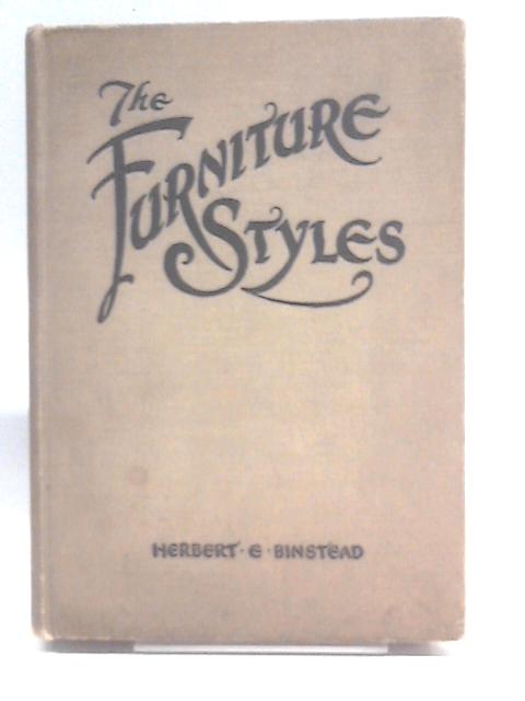 Furniture Styles von Herbert E. Binstead.