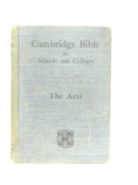 The Acts of the Apostles von J. Rawson Lumby