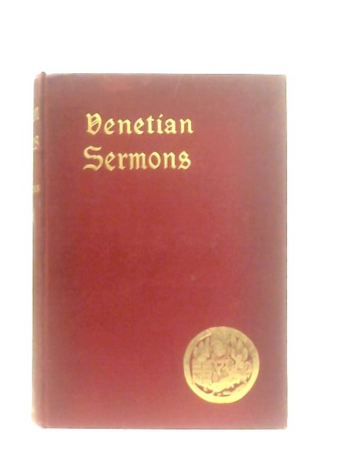 Venetian Sermons By Alexander Robertson