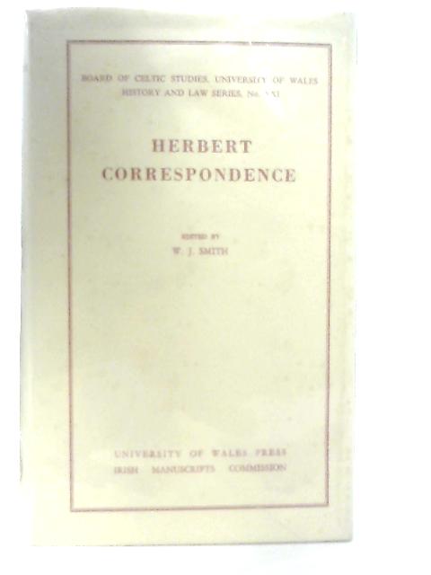 The Herbert Correspondence By W. J. Smith (Ed.)