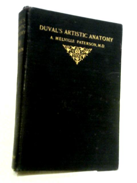 Duval's Artistic Anatomy By Paterson, A. M.