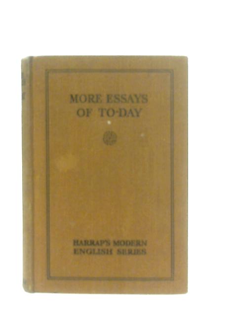 More Essays Of To-Day par F. H. Pritchard