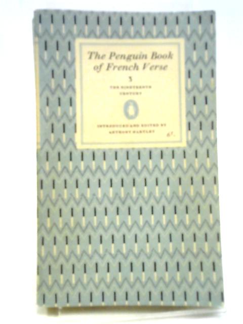The Penguin Book of French Verse par Anthony Hartley