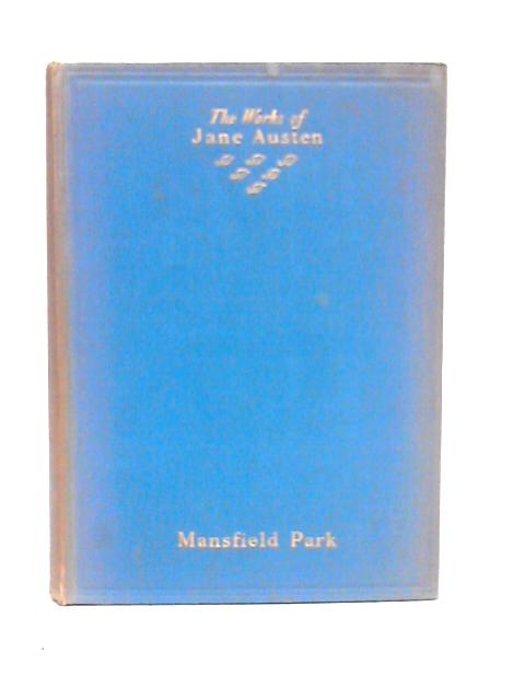 Mansfield Park By Jane Austen